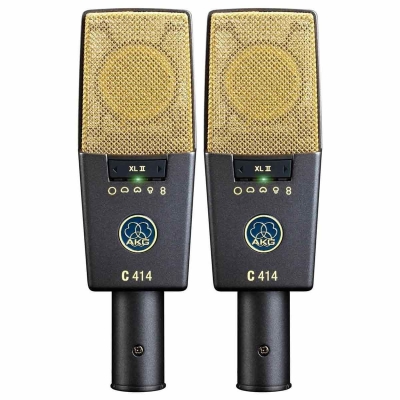 AKG C414 XL II Match Pair Condenser Mikrofon Seti - 1