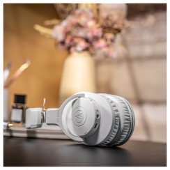 Audio-Technica ATH-M20xBT WH Bluetooth Kulak Üstü Kulaklık Beyaz - 7