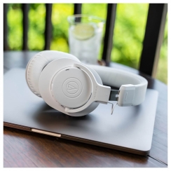 Audio-Technica ATH-M20xBT WH Bluetooth Kulak Üstü Kulaklık Beyaz - 11