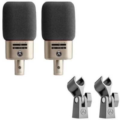 Austrian Audio OC 818 Dual Set Plus Condenser Stüdyo Mikrofon Seti (Çift) - 1