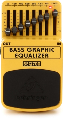 Behringer BEQ700 Bass Gitar için Ekolayzer Pedal - 1