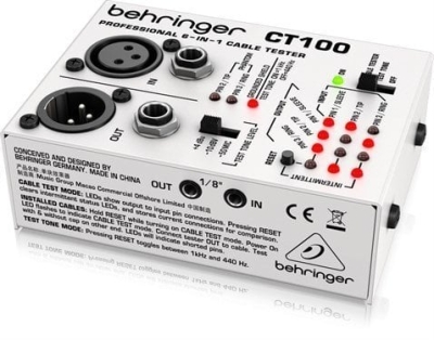 Behringer CT100 Kablo Test Cihazı - 1