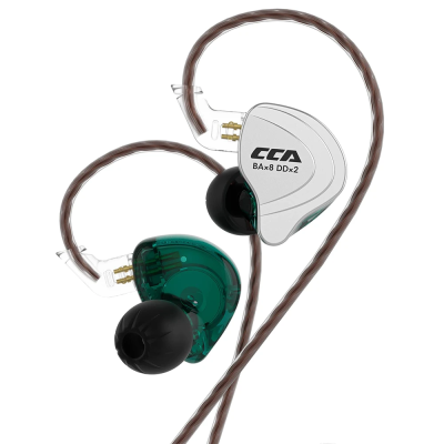 CCA C10 Hibrit Sürücü HiFi In-ear Monitör Kablolu Kulak İçi Kulaklık - 9