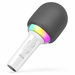 Fifine AmpliSing E2 Kablosuz RGB Bluetooth Dinamik Karaoke Mikrofonu - 4