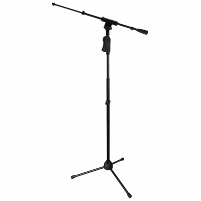 Gator Frameworks GFW-MIC-2120 | Deluxe Tripod Mic Stand with Telescoping Boom - 1
