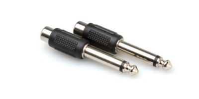 Hosa 2 Adet Dişi RCA -1/4'' Jack TS Çevirici - 1