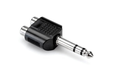 Hosa RCA (F) <-> TRS (M) çevirici - 1