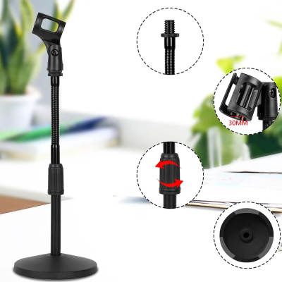 Larkin DS310 Ağırlıklı Masa Tipi Mikrofon Standı - 4