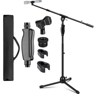 Larkin MS1337 Premium Mikrofon Standı - Taşıma Çantalı - 1