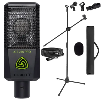 Lewitt LCT 240 PRO Condenser Mikrofon Stand ve Kablo Seti - 1
