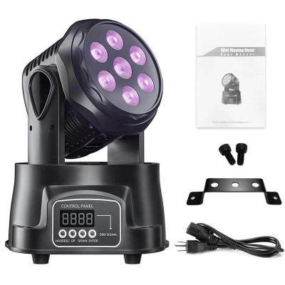 Lexence STRIKE7 80W LED Mini Moving Head Robot Işık - 1