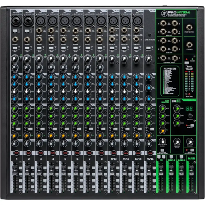 Mackie PROFX16v3 16 Kanal Profesyonel Efektli Analog Deck Mikser - 1