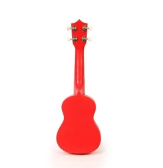 Puka Pk-10 Soprano Ukulele Kırmızı (KILIF HEDİYE) - 2