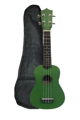 Puka Pk-10 Soprano Ukulele Yeşil (KILIF HEDİYE) - 1