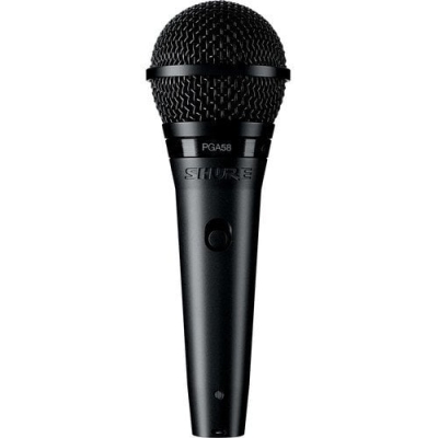 Shure PGA58 QTR-E Dinamik Vokal Mikrofon - 1