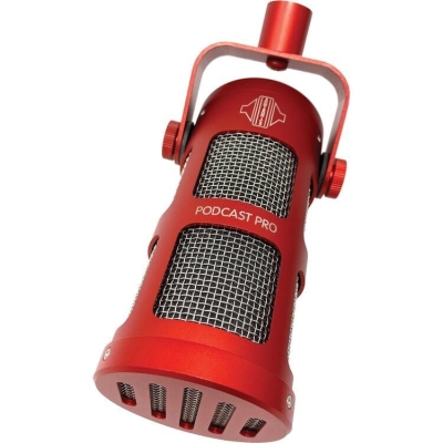 Sontronics Podcast Pro Kırmızı Mikrofon - 2