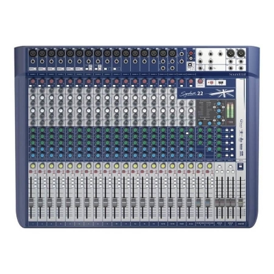 Soundcraft Signature 22 - 22 Kanal Efektli Analog Mixer - 1