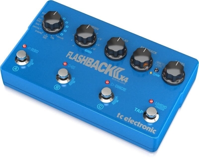 Tc Electronic FLASHBACK 2X4 DELAY Pedal - 3