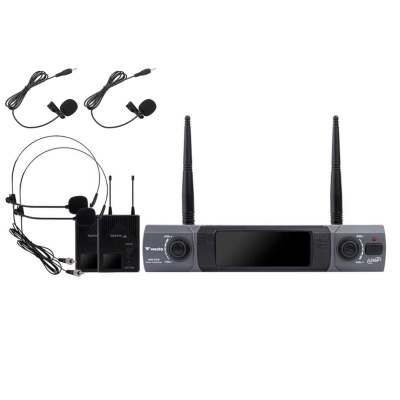 Westa WM-202YH Yaka - Headset Kafa Tipi Kablosuz Mikrofon Seti (5G Uyumlu Yeni Frekans) - 1